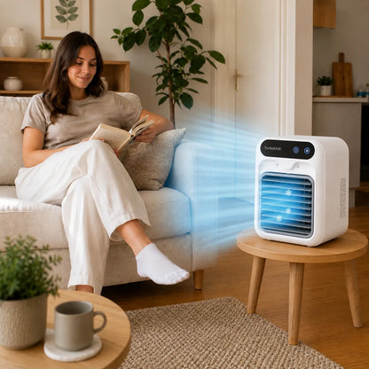 50% RABATT ❄️💧  MiniTurboChill™ Luftkühler