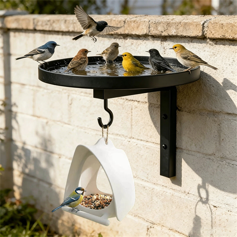 50% RABATT 🐦💧Vogeltränke mit Wandhalterung
