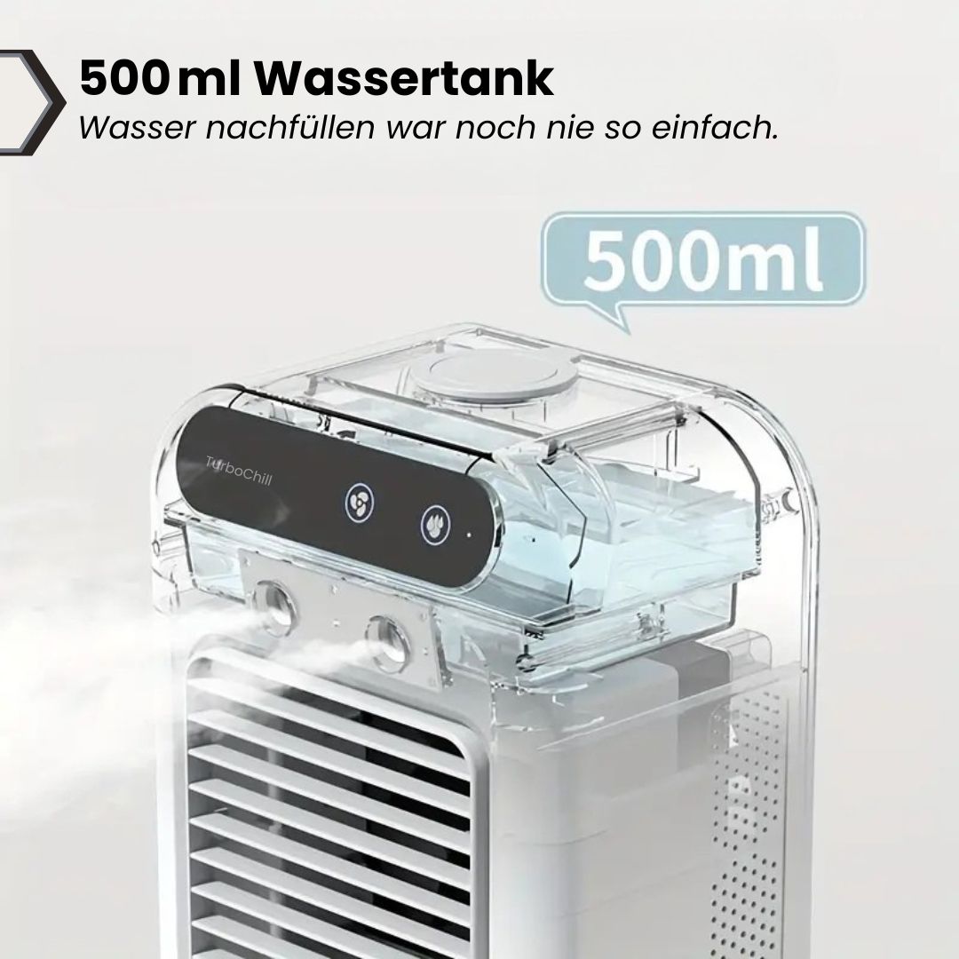 50% RABATT ❄️💧  MiniTurboChill™ Luftkühler