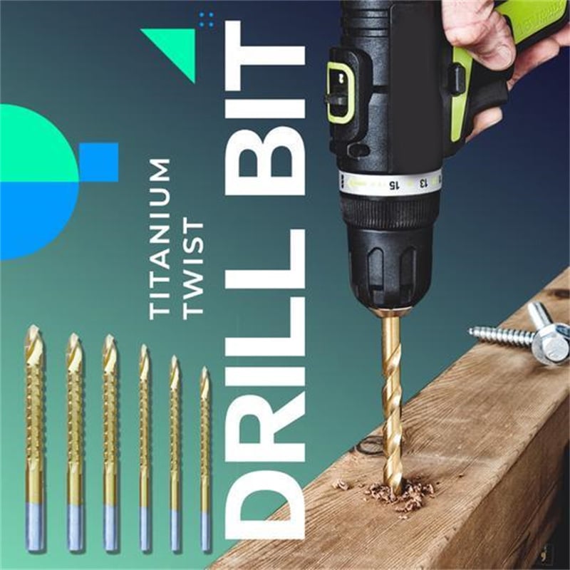 TitaniumTwist Bohrer-Set 🔩🛠️