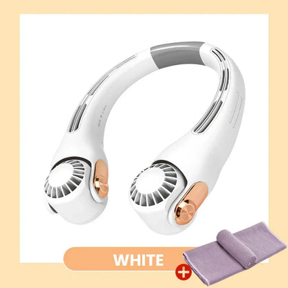 50% RABATT  🌬️☀️ Tragbarer Nackenventilator