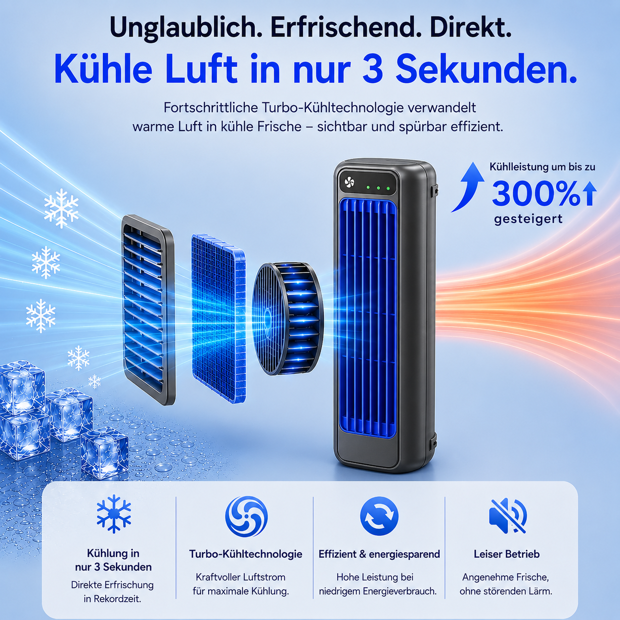 50% RABATT ❄️🌞 ClimateX™ Luftkühler