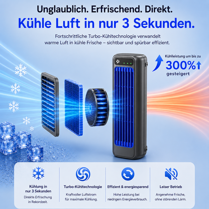 50% RABATT ❄️🌞 ClimateX™ Luftkühler