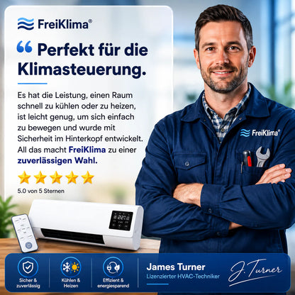 50% RABATT ❄️🔥 FreiKlima Pro 2-in-1