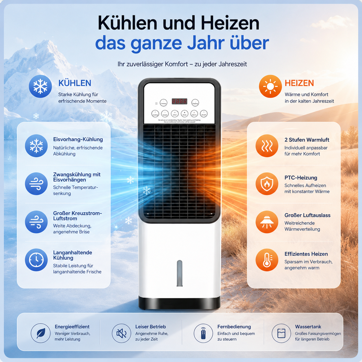 50% RABATT ❄️🔥 FreiKlima Max 2-in-1