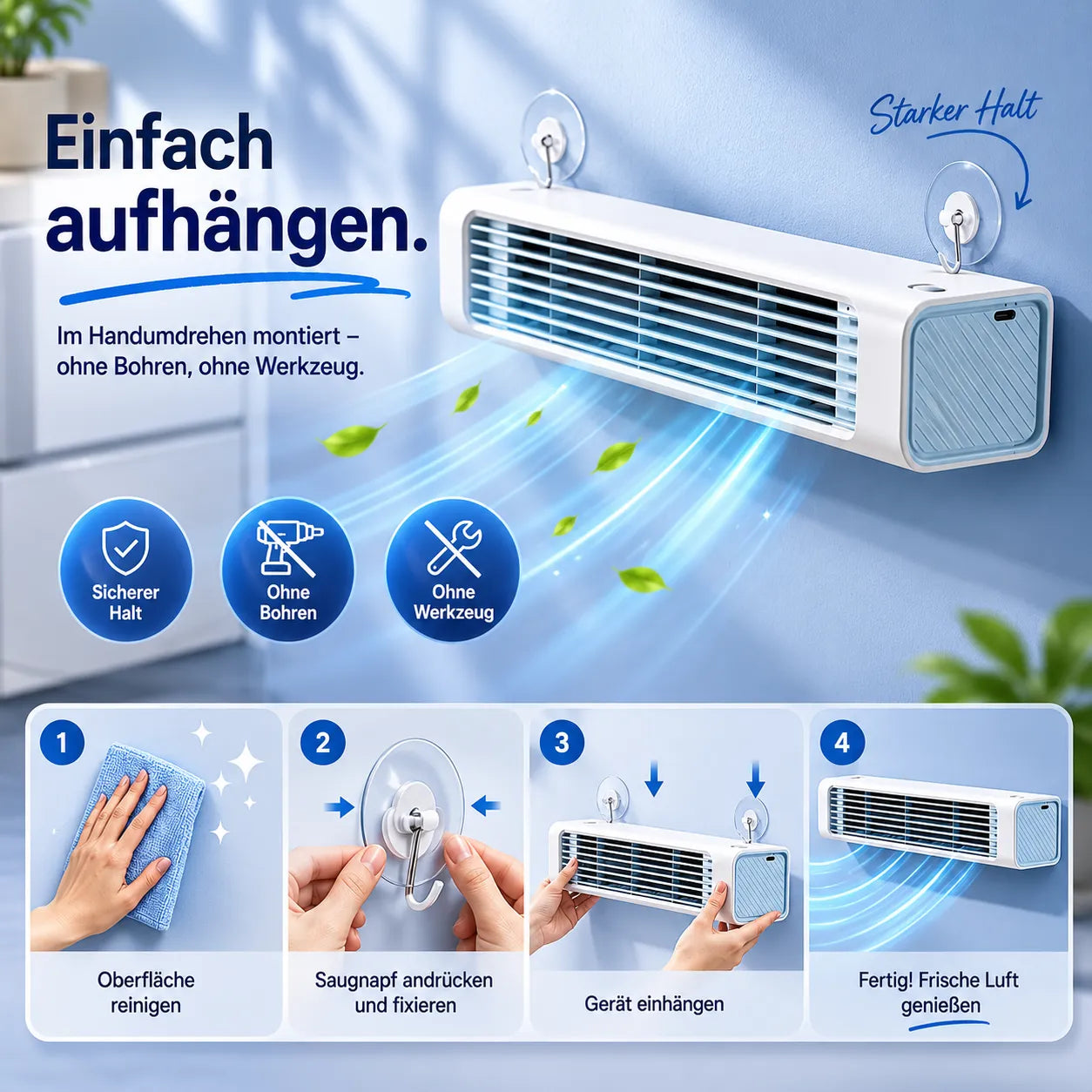 50% RABATT ❄️🌿 FrischLuft Pro Klimakühler