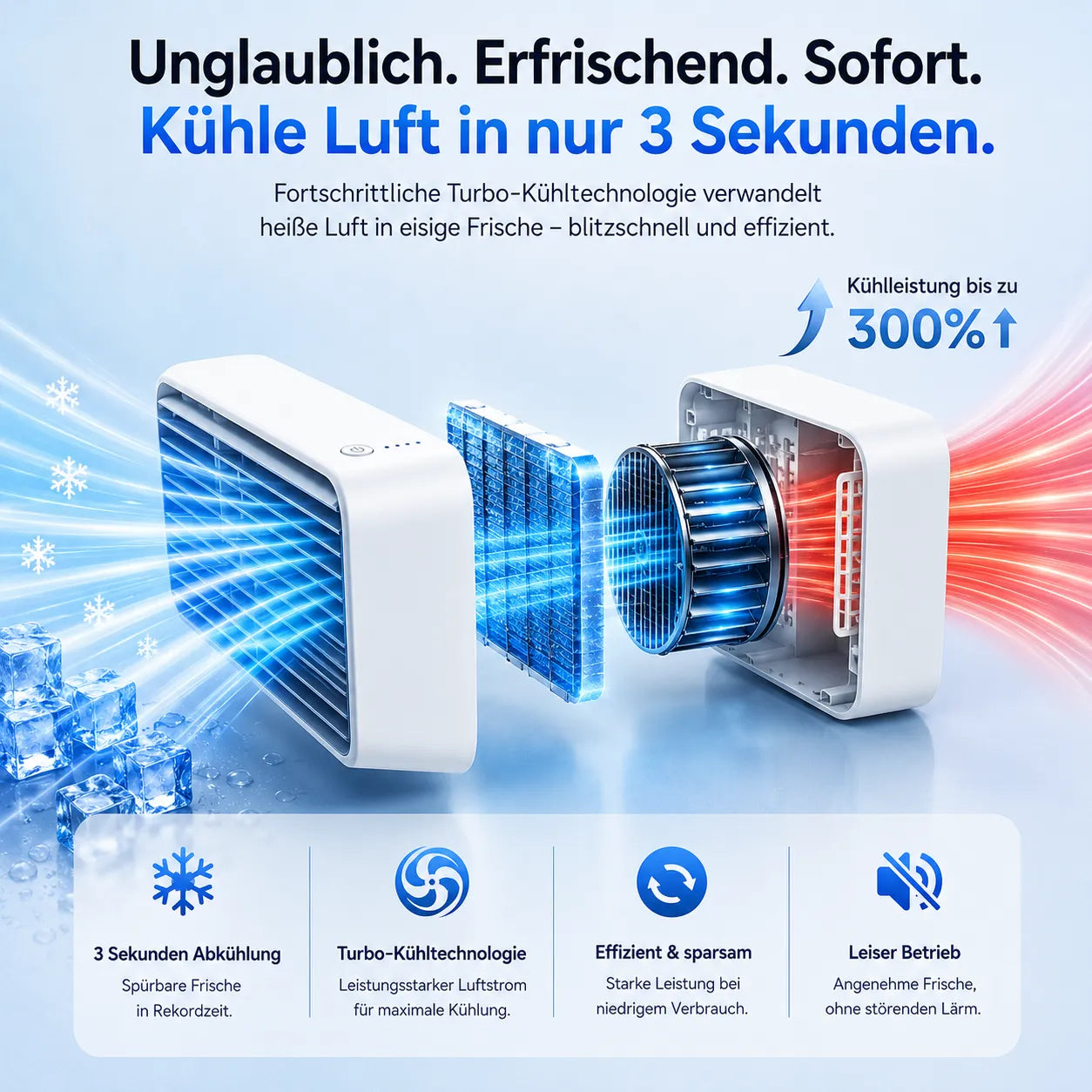 50% RABATT ❄️🌿 FrischLuft Pro Klimakühler