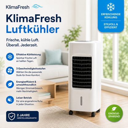 50% RABATT ❄️🌿 KlimaFresh™ Luftkühler