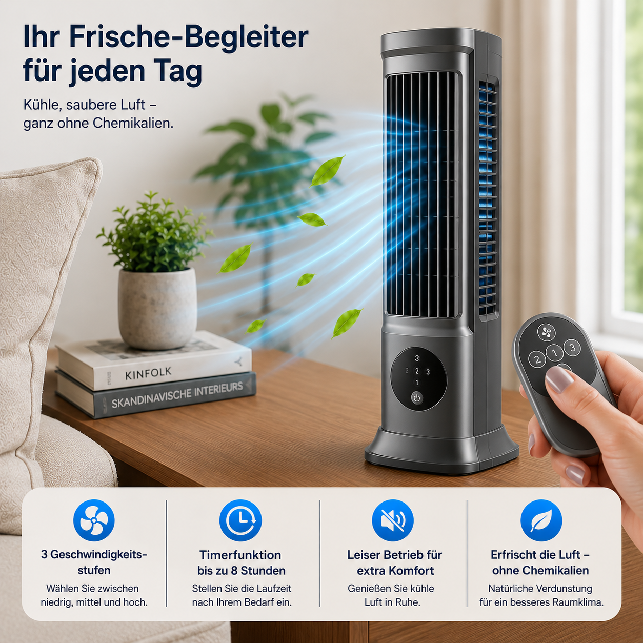50% RABATT ❄️🌞 KlimaX™ Mini Luftkühler