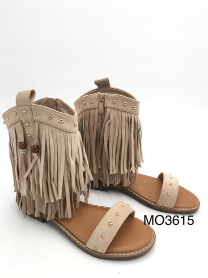 50% RABATT 🤎 Boho-Fransen-Sandalen