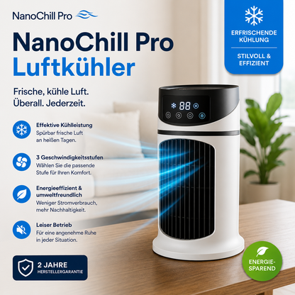 50% RABATT ❄️🌞 NanoChill Pro Luftkühler