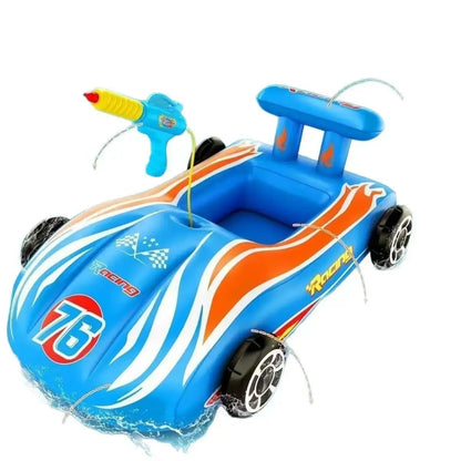 50% RABATT 🚗💦 Rennwagen Pool-Schwimmring