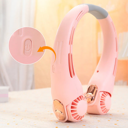 50% RABATT  🌬️☀️ Tragbarer Nackenventilator