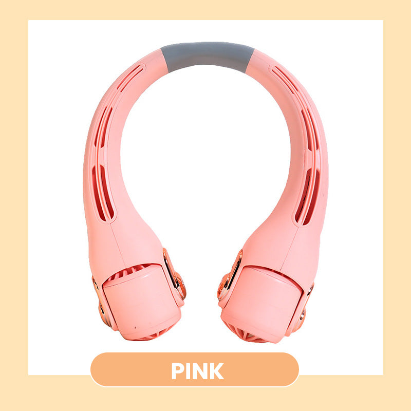 50% RABATT  🌬️☀️ Tragbarer Nackenventilator