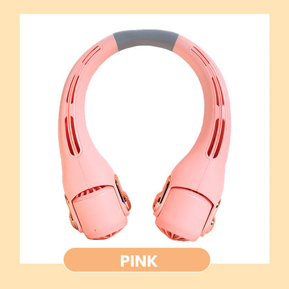 50% RABATT  🌬️☀️ Tragbarer Nackenventilator