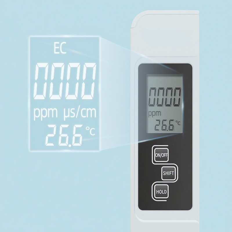 💧🔬 3-in-1 Wasserqualität Tester
