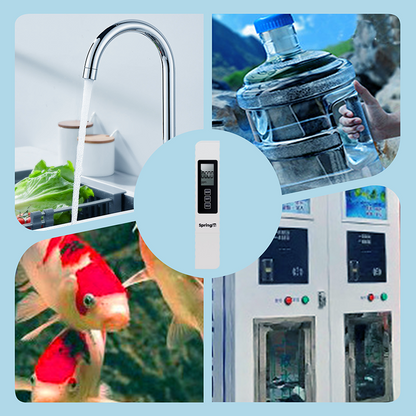 💧🔬 3-in-1 Wasserqualität Tester