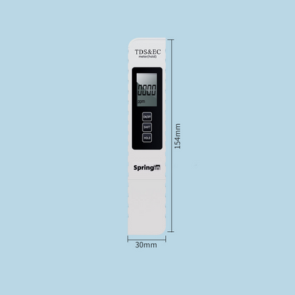 💧🔬 3-in-1 Wasserqualität Tester