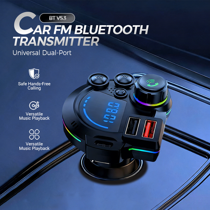 🚗🎵 Bluetooth FM-Transmitter Auto