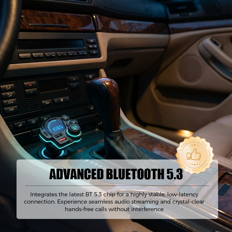 🚗🎵 Bluetooth FM-Transmitter Auto