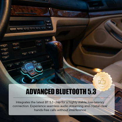 🚗🎵 Bluetooth FM-Transmitter Auto