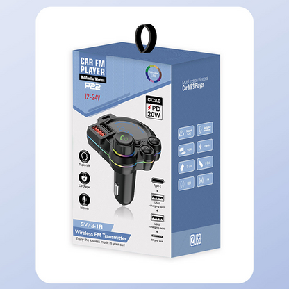 🚗🎵 Bluetooth FM-Transmitter Auto