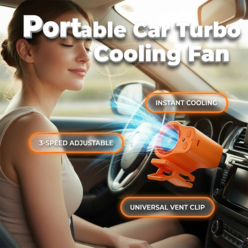 50% RABATT 🚗💨 LED Auto-Ventilator