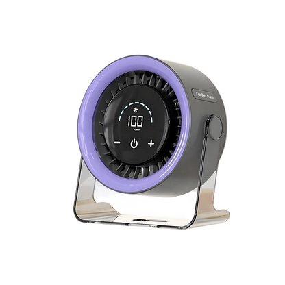 50% RABATT 🌀📊  Mini Tischventilator LED