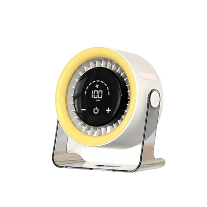 50% RABATT 🌀📊  Mini Tischventilator LED