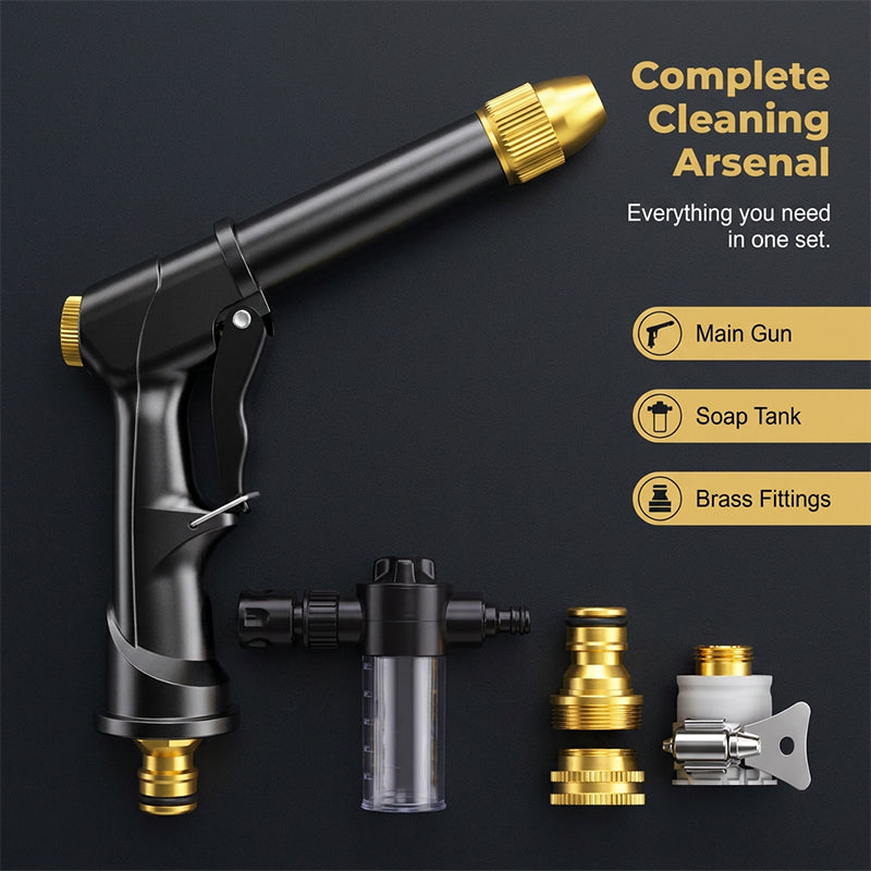 50% RABATT 🔫💦 Hochdruck-Reinigungspistole Set