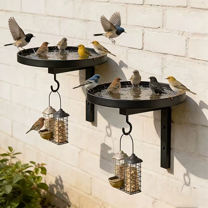 50% RABATT 🐦💧Vogeltränke mit Wandhalterung