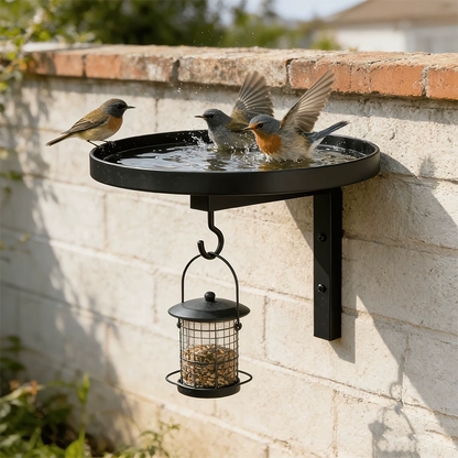 50% RABATT 🐦💧Vogeltränke mit Wandhalterung