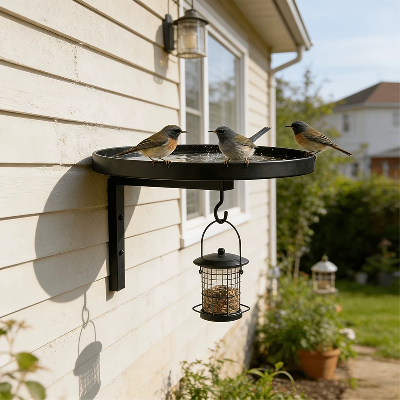 50% RABATT 🐦💧Vogeltränke mit Wandhalterung