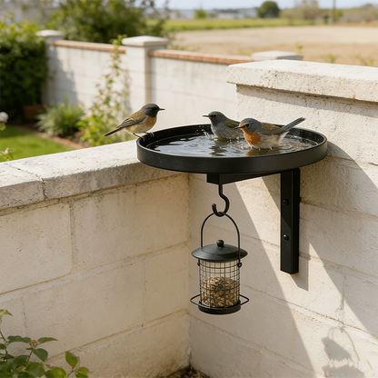 50% RABATT 🐦💧Vogeltränke mit Wandhalterung