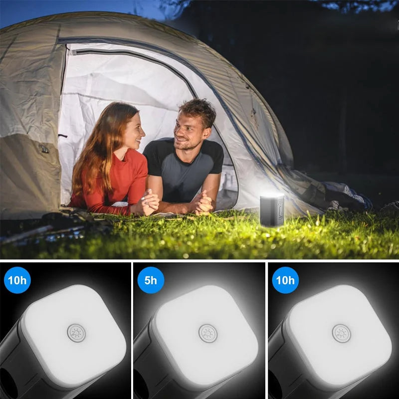 ⛺💨 Wiederaufladbare Camping-Luftpumpe