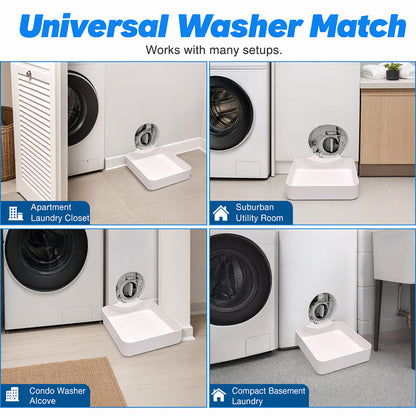 50% RABATT 🧺 Waschmaschinen-Auffangschale