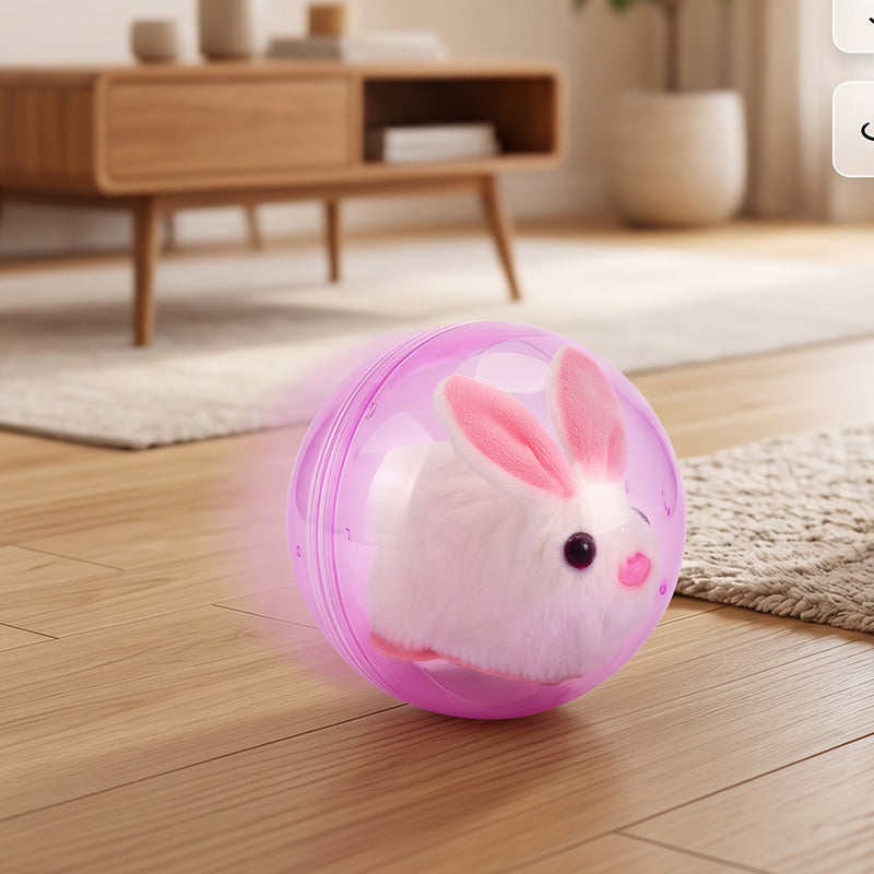Rollender Plüsch-Spielball 🐱🎾