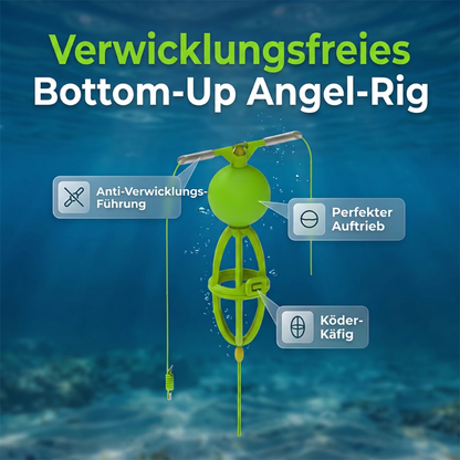 🎣🐟 Bottom-Up Futterkorb-System