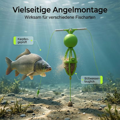 🎣🐟 Bottom-Up Futterkorb-System